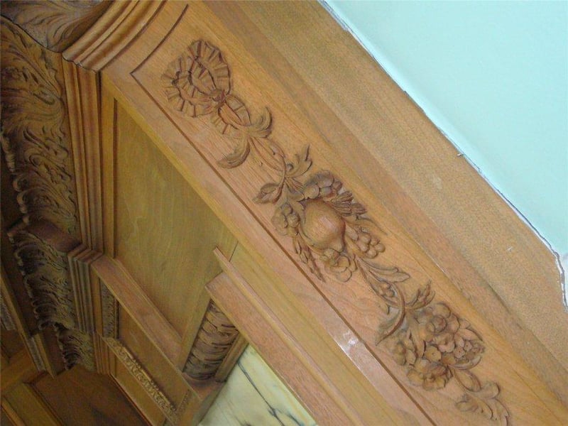 Ornate period detail.