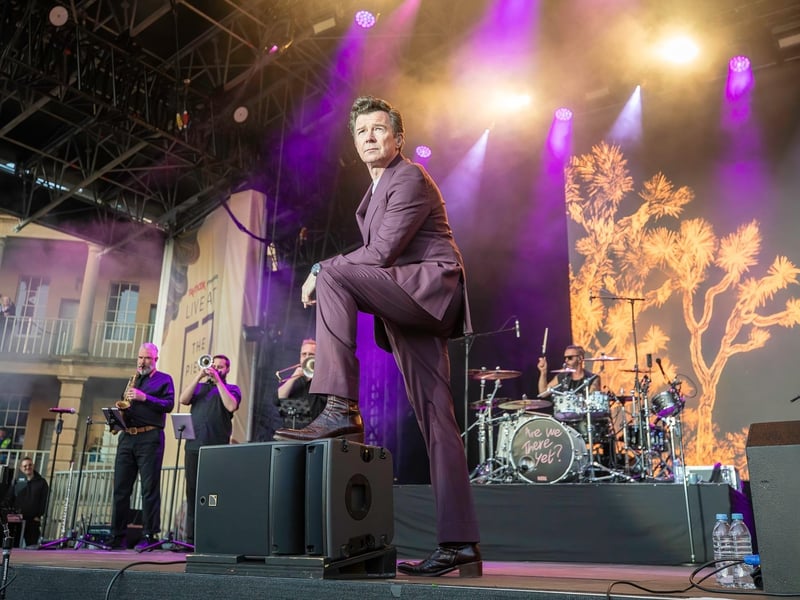 Rick Astley's brings his big band to the Usher Hall for a Swinging Christmas on December 19 2024.
