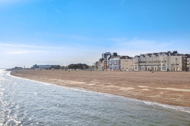 The maisonette gives its owners a true taste of seaside living. It is listed by Fine and Country.