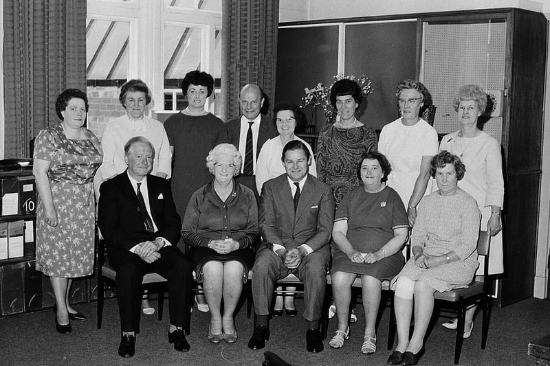 Heading back to 1968 and employees being presented with Long Service Awards. Do you recognise any familiar faces?