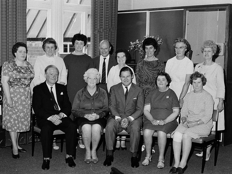 Heading back to 1968 and employees being presented with Long Service Awards. Do you recognise any familiar faces?