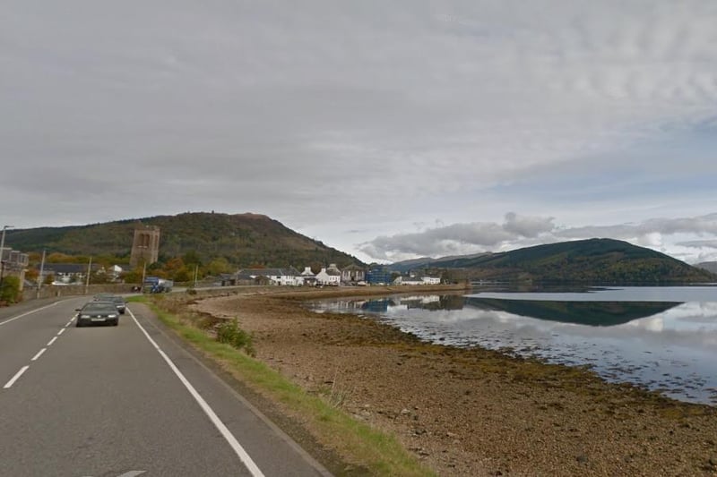 Inveraray, in Argyle, scored 36 out of 70 possible points.