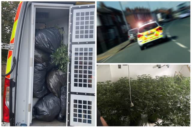 Drugs worth £650,000 were seized and 21 arrests were made in a crackdown on county lines gangs operating in South Yorkshire