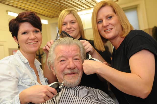 Sunderland hairdresser Malcolm Hutchinson celebrated 50 years in business four years ago. Are you in the picture?