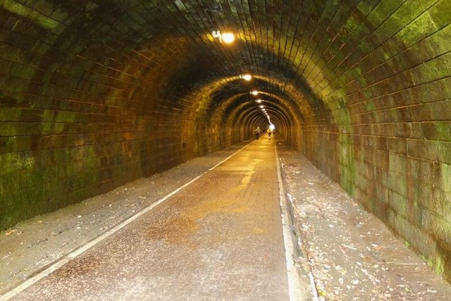 The Innocent line was a horse-drawn railway line connecting St Leonard’s and Dalkeith. Completed in 1831, it was Edinburgh’s debut railway, and its tunnel is one of the oldest in the United Kingdom.