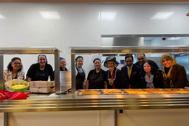 High Hazels Academy's newly refurbished kitchen now serves hot meals