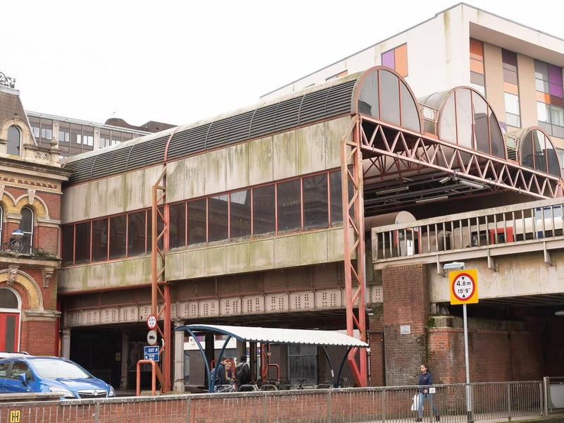 Our readers have said they think Portsmouth and Southsea Railway makes the list of eyesores in the city. 

Pictured is: Portsmouth and Southsea Railway Station.  


Picture: Keith Woodland (090319-16)