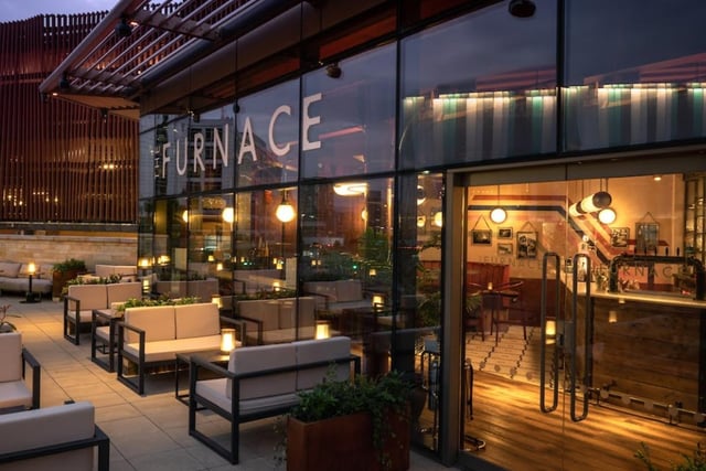 The Furnace Bar & Restaurant Sheffield City Centre, Unit 7&8, Block D Heart of the City II, Sheffield, S1 4HS. Rating: 4.3/5 (based on 376 Google Reviews).