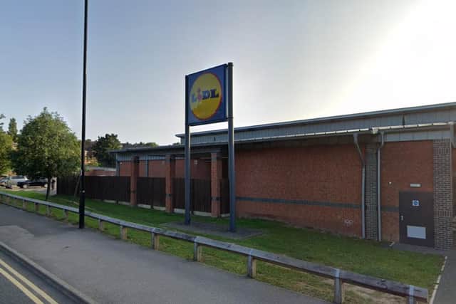 The Lidl store on Halifax Road in Sheffield, where former nurse Angela Snell says many customers are failing to wear masks (pic: Google)