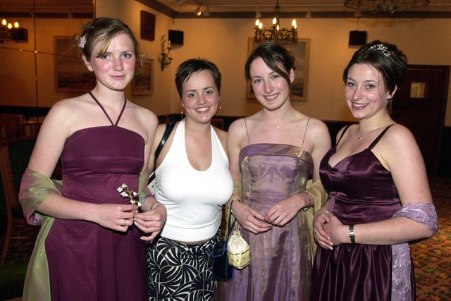 From left to right: Sally Sutton, Natalie Rees, Hannah Crowley and Lucie Nield
Tuesday 16 May 2001