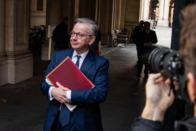 Minister for the Cabinet Office Michael Gove. Photo credit should read: Aaron Chown/PA Wire