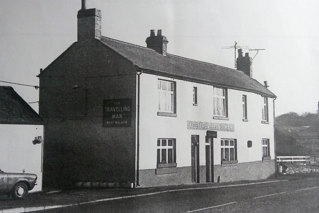 The Travelling man in West Boldon, pictured in 1972. Photo: Ron Lawson.