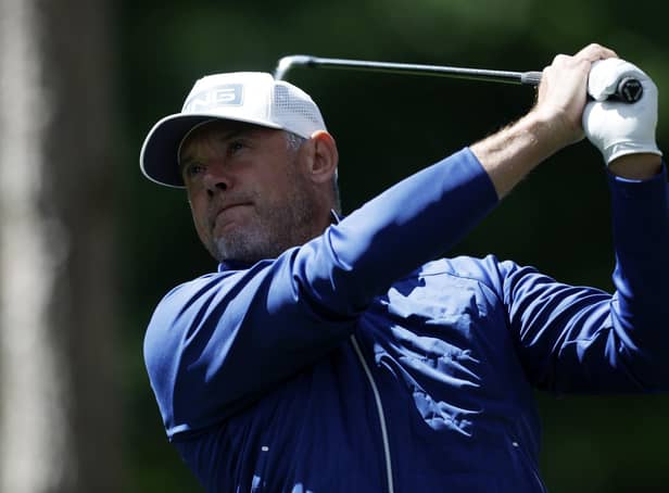 Lee Westwood during the Pro-Am at the Centurion Club, Hertfordshire ahead of the LIV Golf Invitational Series. Steven Paston/PA Wire.