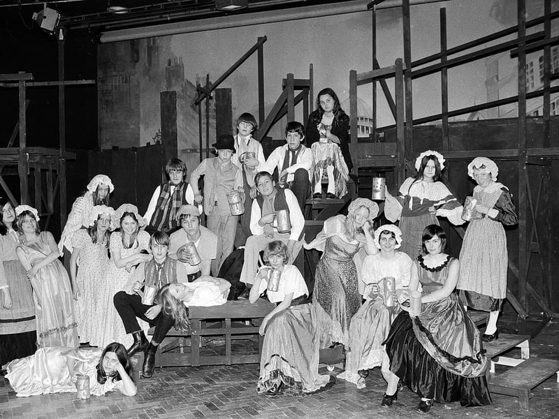 Ashfield School's performance of Oliver.