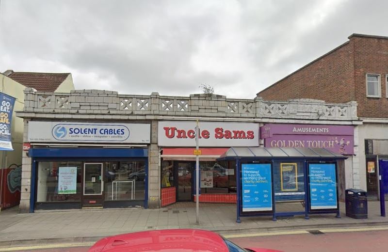 Uncle Sams Hamburger Express in London Road, North End, has a 4.6 star rating on Google Reviews based on 170 ratings.