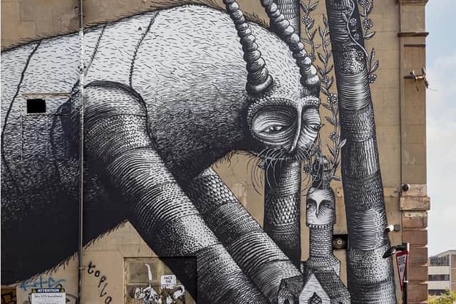 Phlegm's Headford Street Mural was the most Instagrammed piece from Sheffield