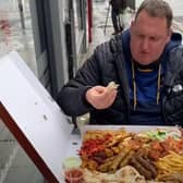 Rate My Takeaway's Danny Malin visited Kebabish Express on Sheffield's London Road to try a huge family sharing box in June 2021.He called the flavours 'absolutely amazing' and said: "For me, it’s a fat man’s dream, isn’t it. It’s going to be a bang on ten for me. I love kebabs, and I love this type of food.”