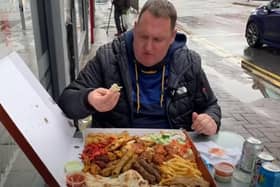 Rate My Takeaway's Danny Malin visited Kebabish Express on Sheffield's London Road to try a huge family sharing box in June 2021.He called the flavours 'absolutely amazing' and said: "For me, it’s a fat man’s dream, isn’t it. It’s going to be a bang on ten for me. I love kebabs, and I love this type of food.”