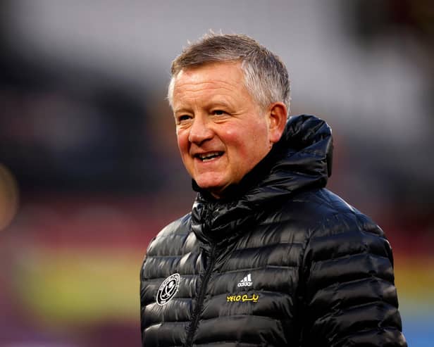 Former Sheffield United boss Chris Wilder is the early favourite to take over at Barnsley (John Sibley - Pool/Getty Images).