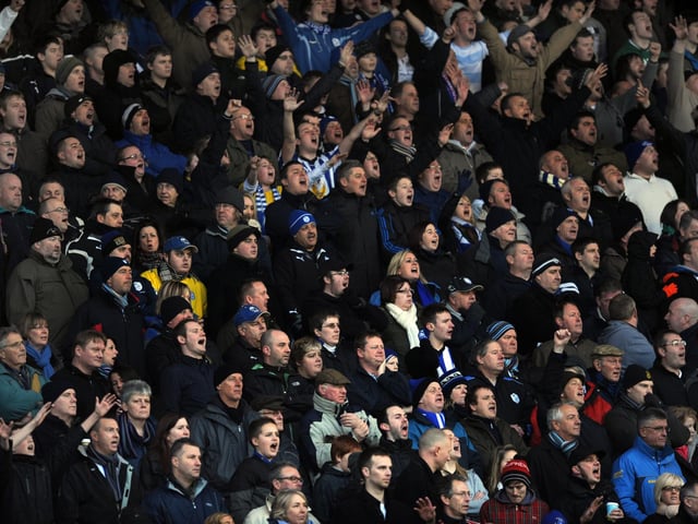 Owls fans in fine voice at Oakwell in 2010