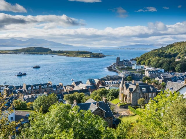 The gateway to the Hebridean islands, Oban is one of Scotland's most intriguing towns. With McCaig's folly looming large and the whisky distillery smack bang in the centre of town it's well worth a visit.