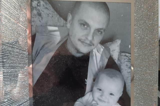 Hardworking son and dad, Ricky Davies, who died tragically yards just from his Sheffield home