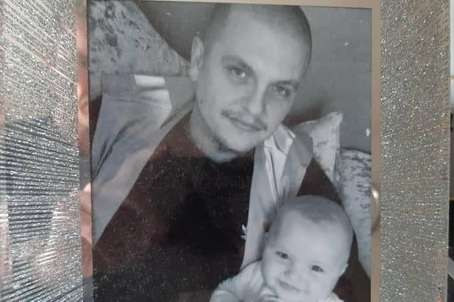 Hardworking son and dad, Ricky Davies, who died tragically yards just from his Sheffield home