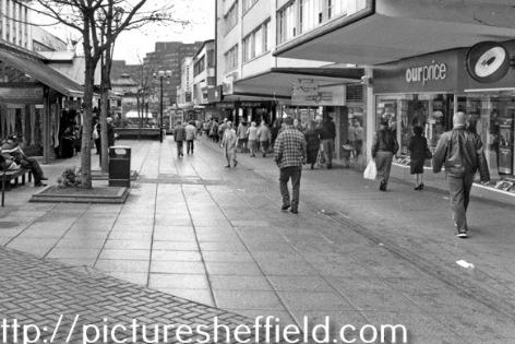 Our Price, on The Moor, was one of he main Sheffield city centre record shops in the 1980s. Photo: Picture Sheffield