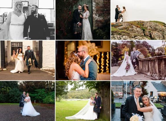 Falkirk couples have tied the knot during the pandemic despite all odds