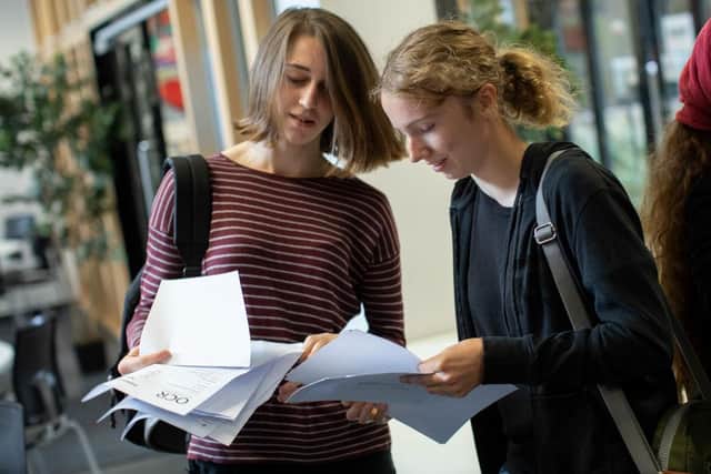 Students in Sheffield are among some 300,000 across England, Wales and Northern Ireland getting their A-level results today (Dan Kitwood/Getty Images)