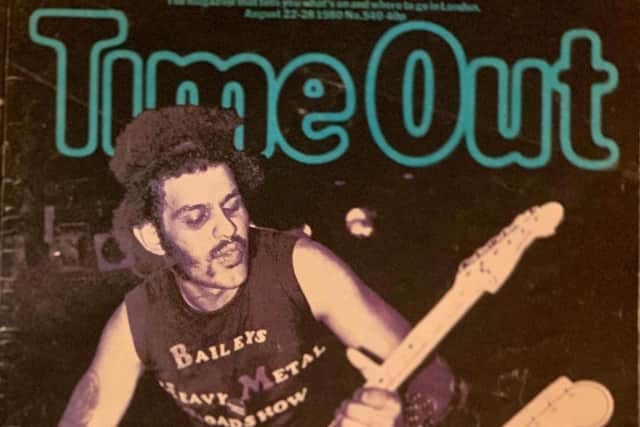 he Time Out front cover that helped the Bailey Brothers hit the big time in 1980