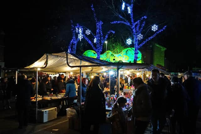 Christmas is underway in Hucknall