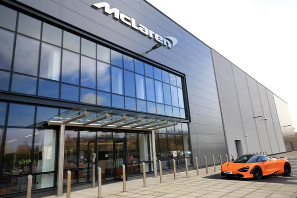 The McLaren Automotive’s Composites Technology Centre in Rotherham. Picture: Chris Etchells