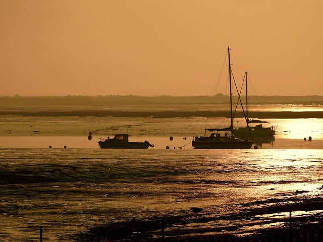 Early morning sunrise from the Eastern Road