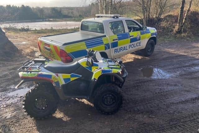 
File photo. A man was caught by SYP Rural Policing riding a quad bike and hunting deer using his lurcher dog.