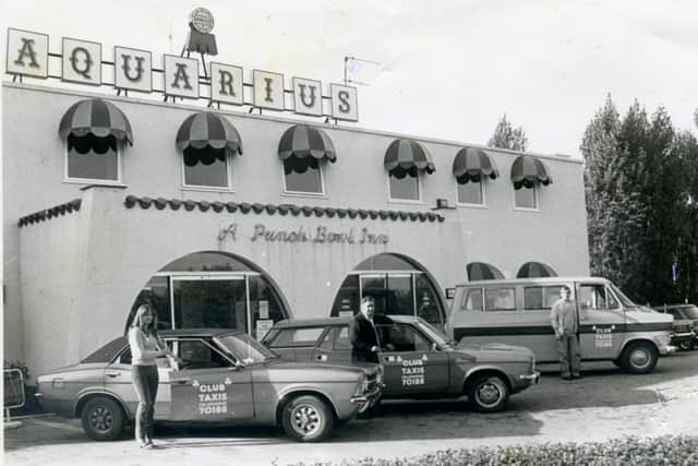 The Aquarius nightclub in Chesterfield during the 1970s