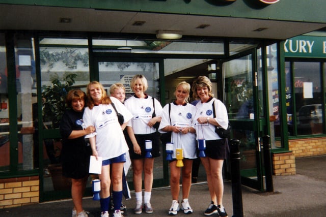 Staff at Vasrdon Bingo club in Wadsley Bridge put on a charity week for St Luke's Hospice in 1998