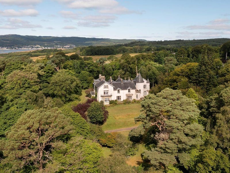 House and grounds.