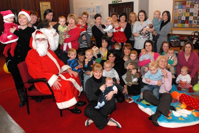 Look who came to visit the Baby and Tots group at St Stephen's Church in South Tyneside in 2008.