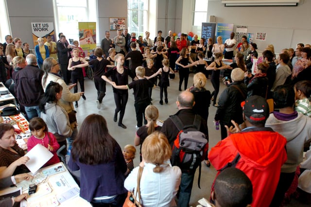 Southmoor School Choir and dancers entertained the crowds at a Refugee Week event at Sunderland Museum and Winter Gardens 9 years ago.