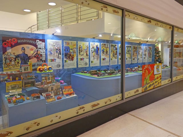 The Motoring in Miniature - On Tour exhibition, set up by The National Motor Museum, will be on display until Spring 2022.