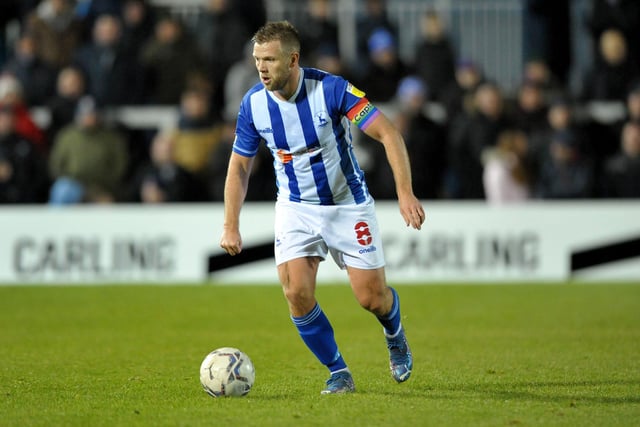 Featherstone scored during Pools' defeat to Mansfield Town and returns to the midfield. Picture by FRANK REID