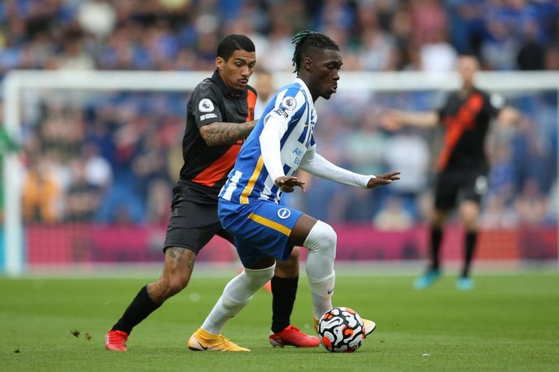 Manchester United, Liverpool and Arsenal could all reignite transfer interest in Brighton midfielder Yves Bissouma in January. (Metro)

 (Photo by Steve Bardens/Getty Images)