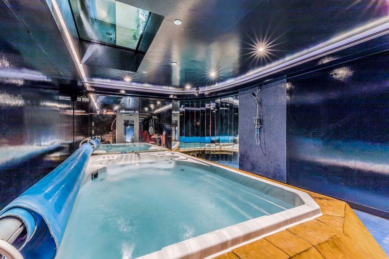 The house comes with an aquatic fitness and hydrotherapy pool. Picture: Fry and Kent