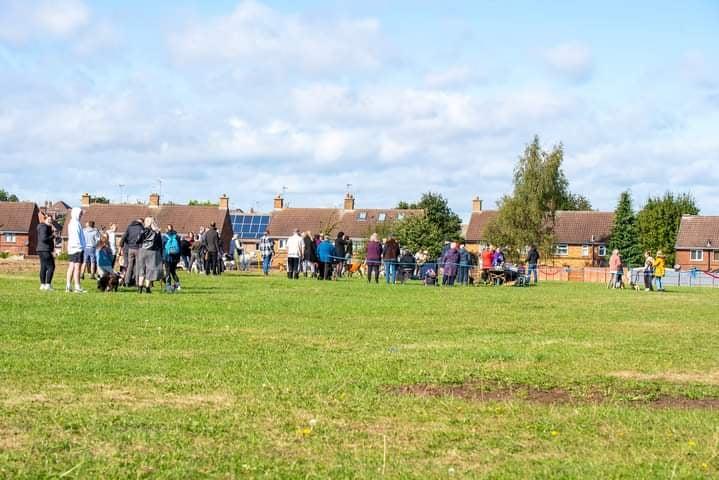 Hundreds turned out for the event