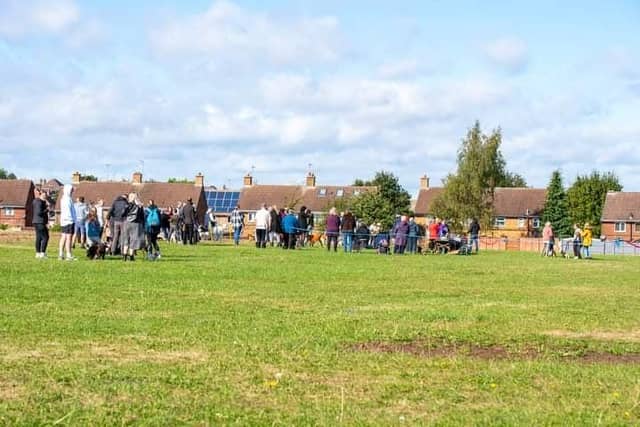 Hundreds turned out for the event