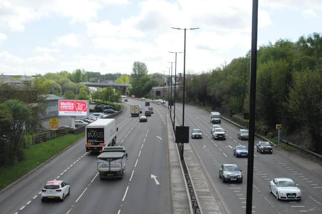 Sheffield Parkway. Picture: Sam Cooper / The Star. 