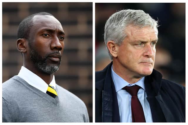 Darren Moore will come up against Jimmy Floyd Hasselbaink and Mark Hughes next season.