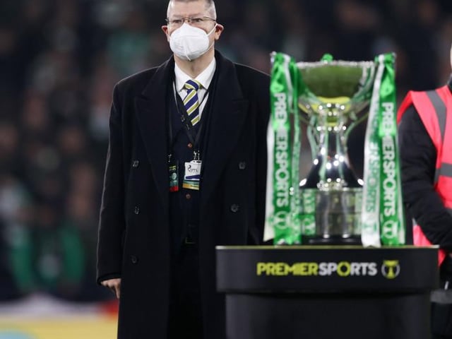 Deputy First Minister John Swinney has claimed the Premier Sports Cup final could have been an Omicron superspreader and rues not making a crowd call on football sooner. Cheif executive of SPFL Neil Doncaster (pictured) is now in talks with clubs on the forthcoming fixtures (BBC)