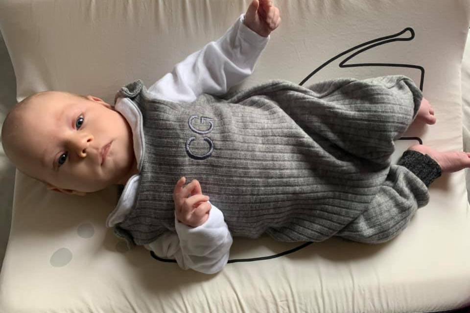 Meg Wyatt, said: "Caleb James - 08/12/2020 at Kings Mill weighing 9lb 2oz."